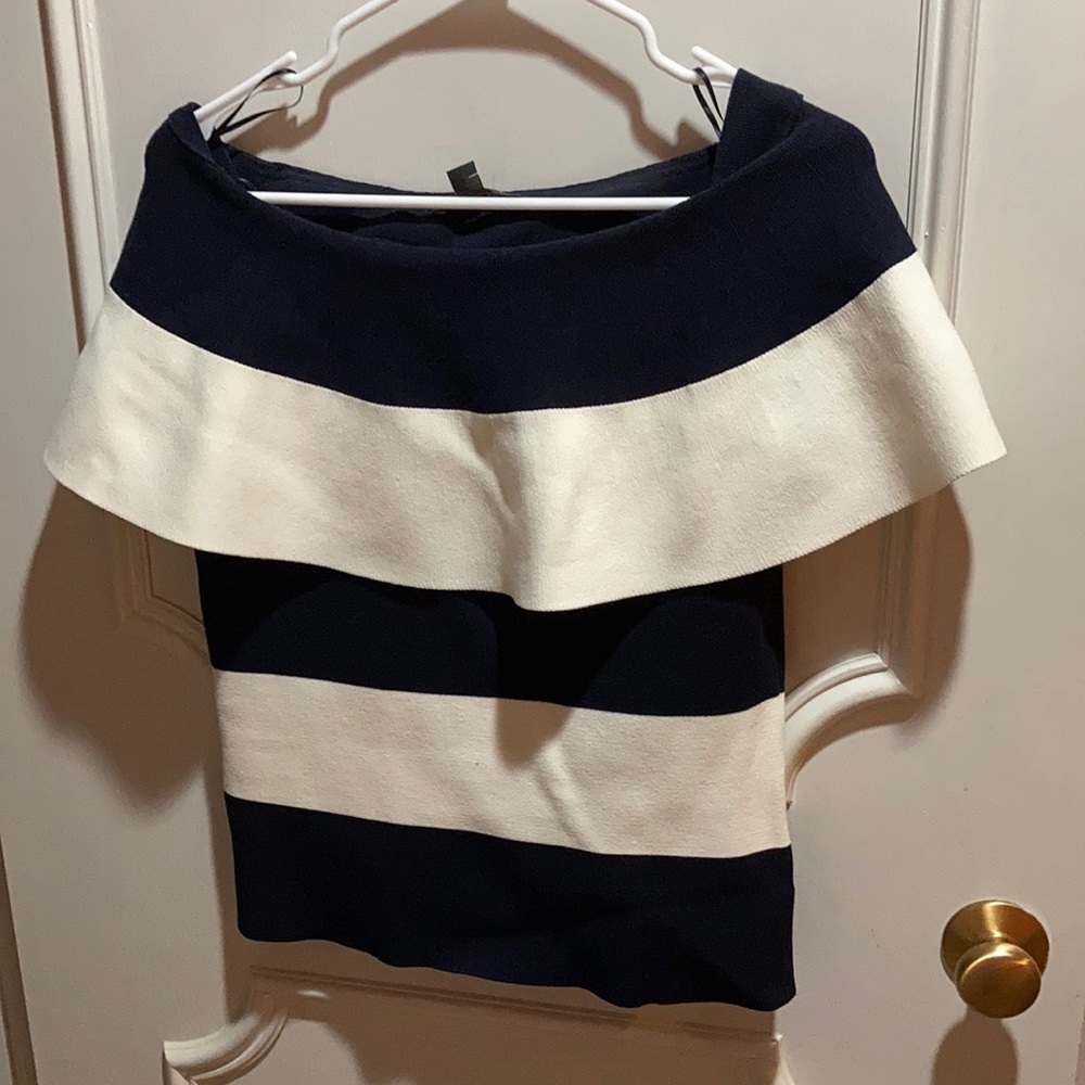 Ann Taylor Off The Shoulder Shirt